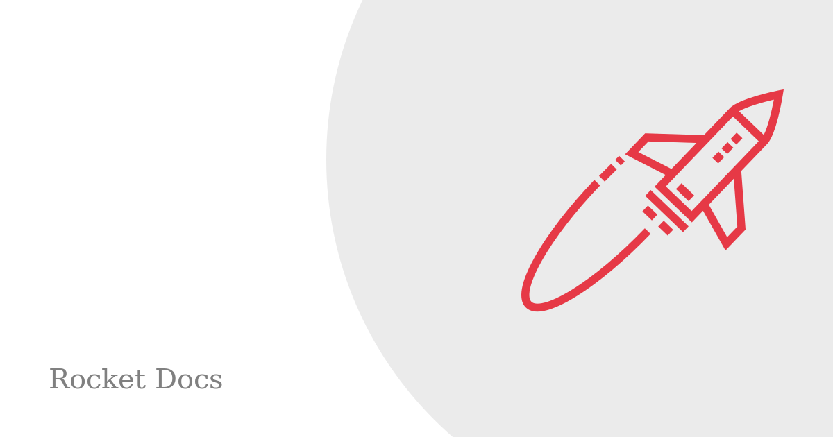 Documentation: Rocket